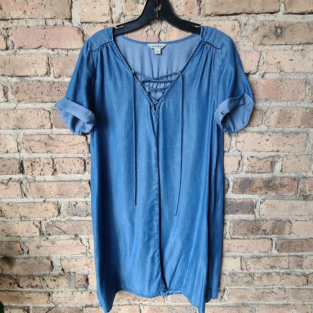 Lucky Brand Denim Shift Dress